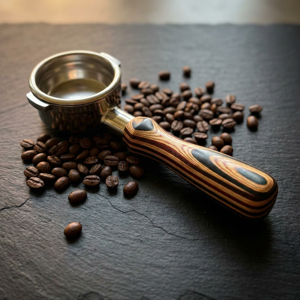 Skateboard Wood 58mm Bottomless Portafilter